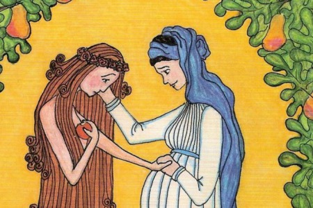 Який зв'язок мають Діва Марія і праматір Єва?