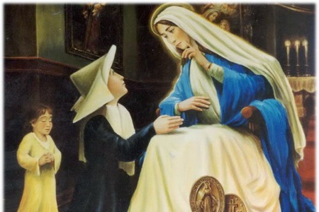 "Благословення буде спливати на покірних" - об'явлення Діви Марії святій Катерині Лабуре