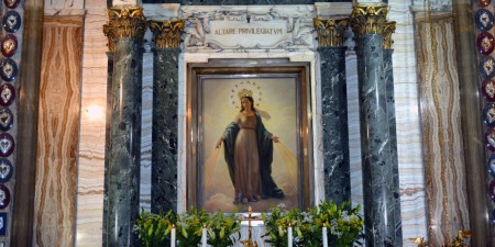 Отець Тарас Єгер про чудо об'явлення Діви Марії в Римі біля Іспанської площі