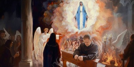 Розарій за душі померлих разом з о. Флоріаном Кравенським: Контемпляція Таємниць (програма третя)